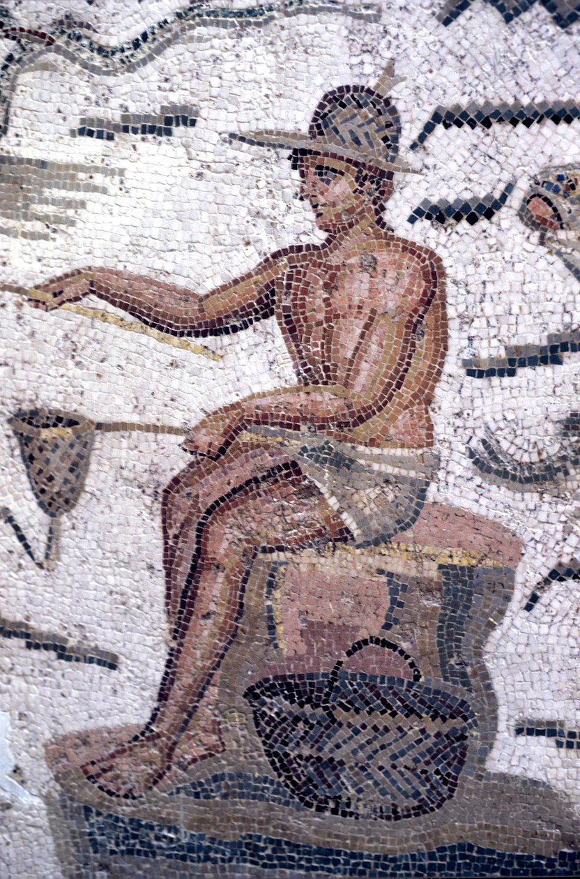 Fisker (mosaik) af Roman