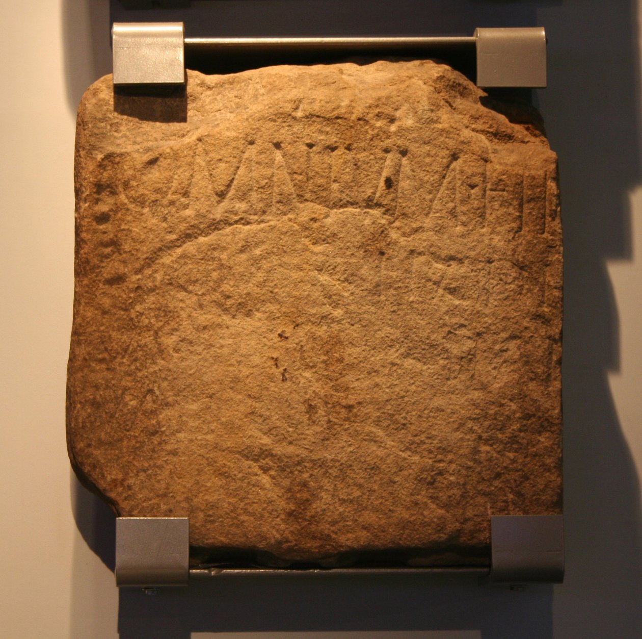 Fragment af en romersk tavle af Roman