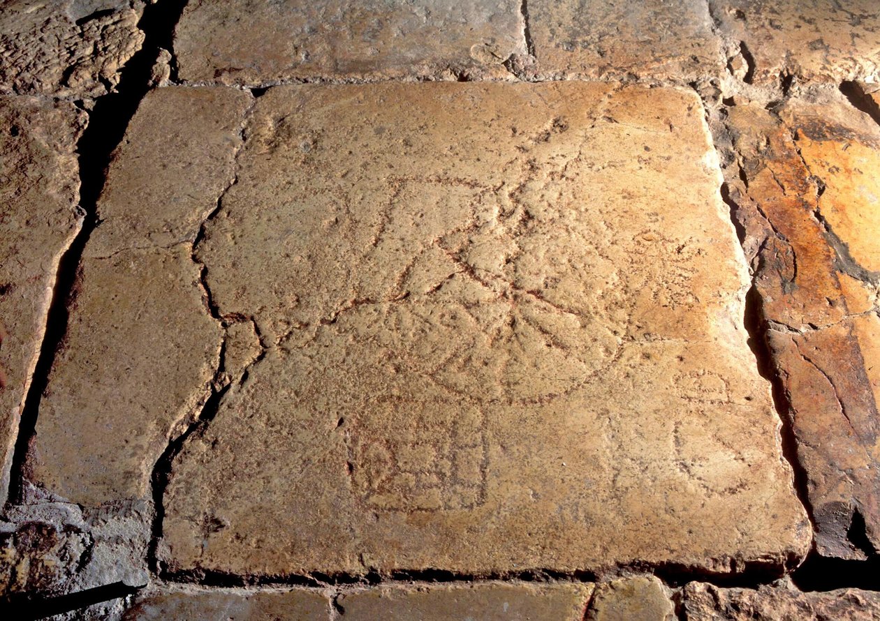 Lithostrotos, det gamle romerske fortov af Roman