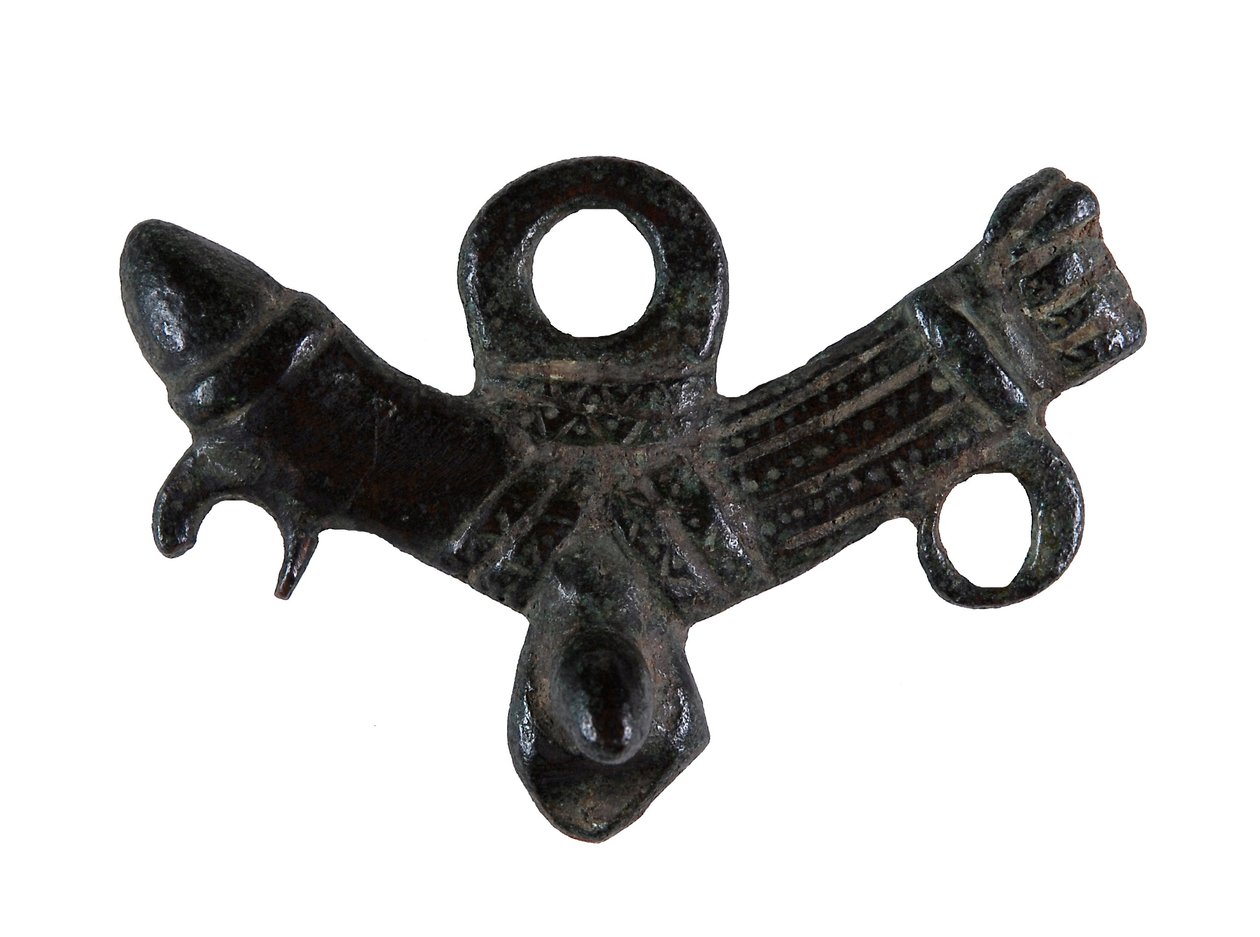 Fallisk amulet (bronze) af Roman