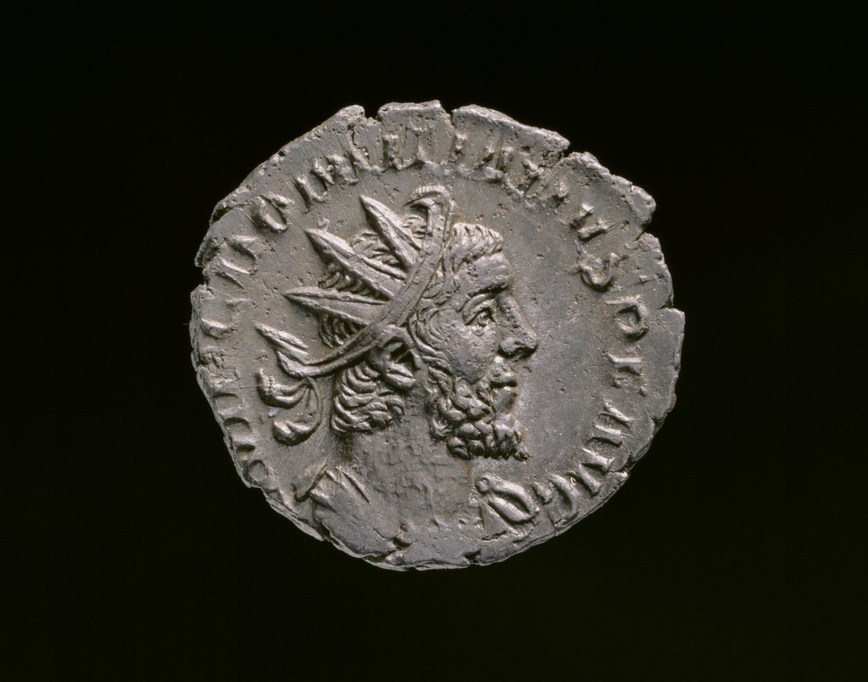 Romersk kejsermønt fra Colonia Claudia Ara Agrippinensium, AD 271 (forringet sølv) af Roman