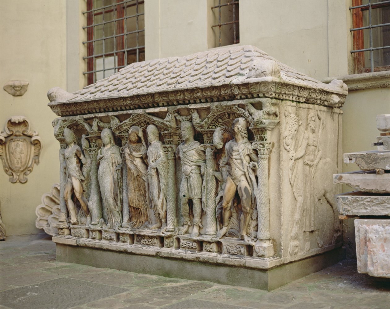 Sarkofag (marmor) af Roman