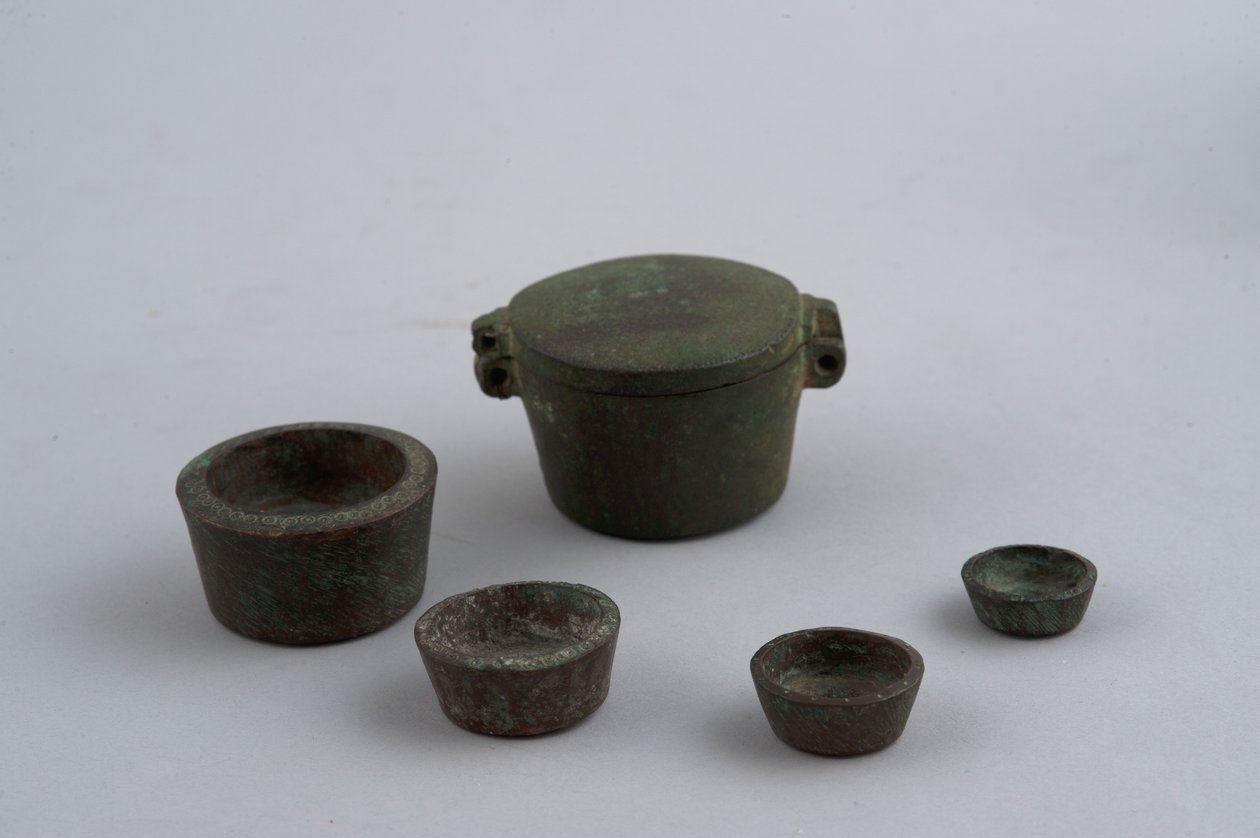 Sæt med vægte (bronze) af Roman