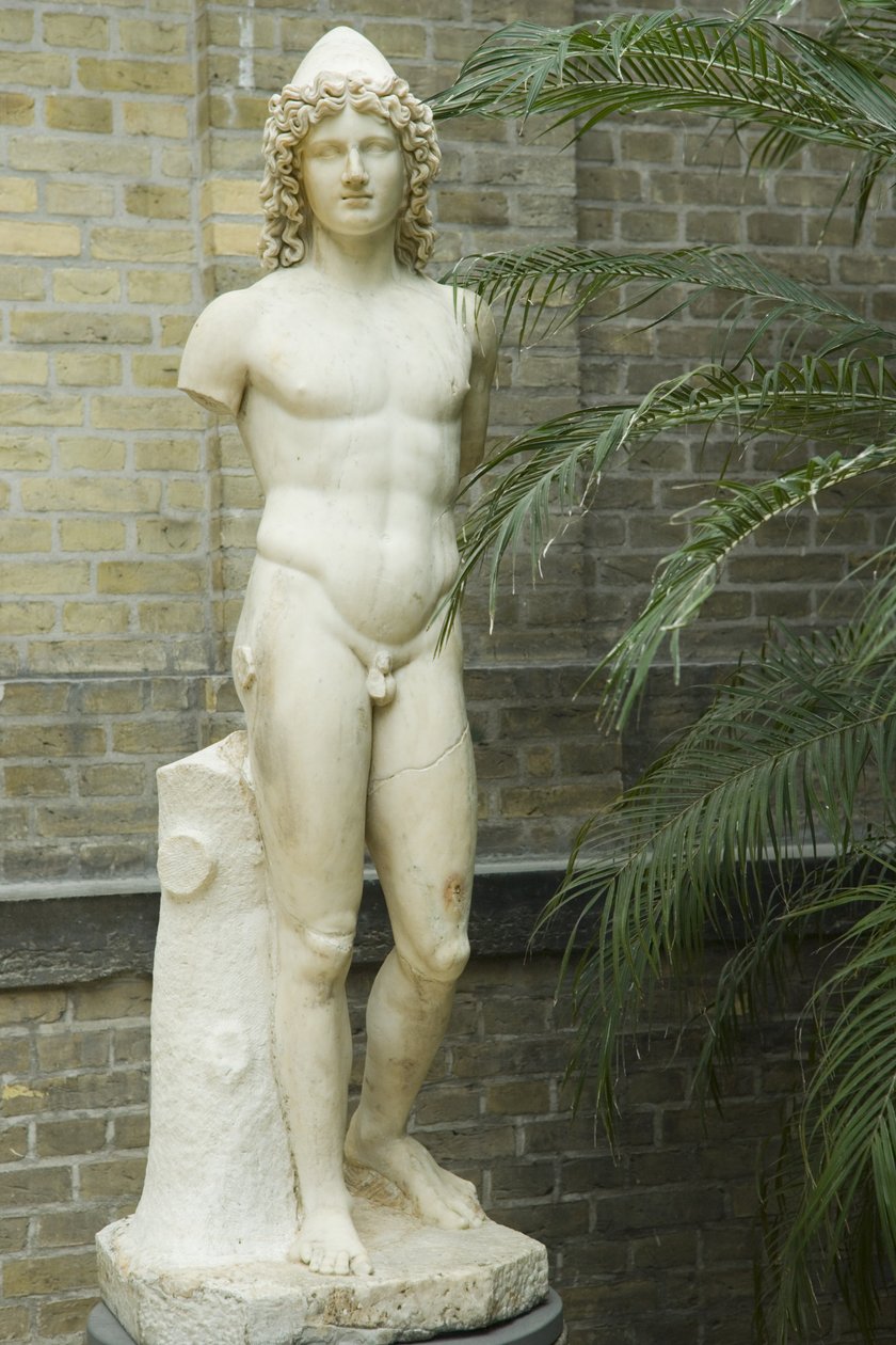 Statue, romersk kejserperiode (30 f.Kr.-500 e.Kr.) (marmor) af Roman