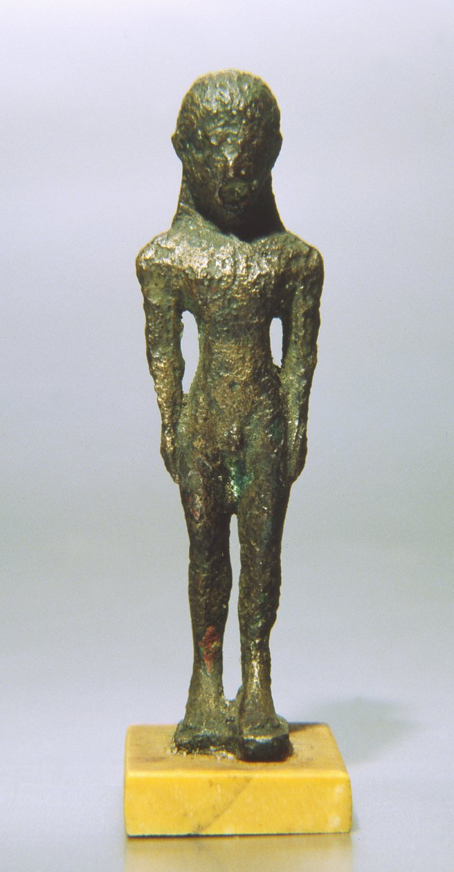 Statue, fra Lapis Niger, Foro Romano (bronze) af Roman