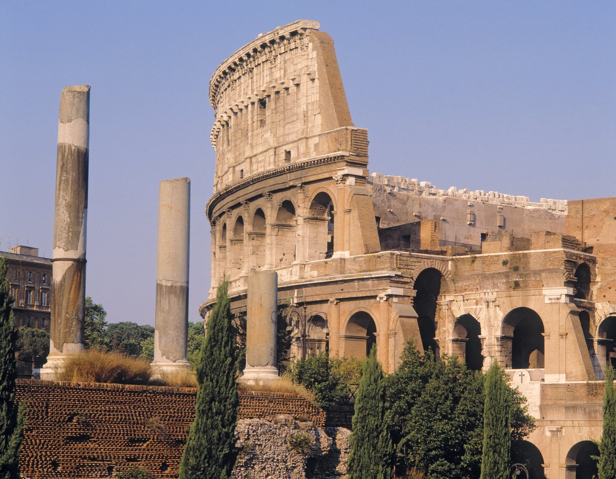 Colosseum, bygget ca.70-80 e.Kr af Roman