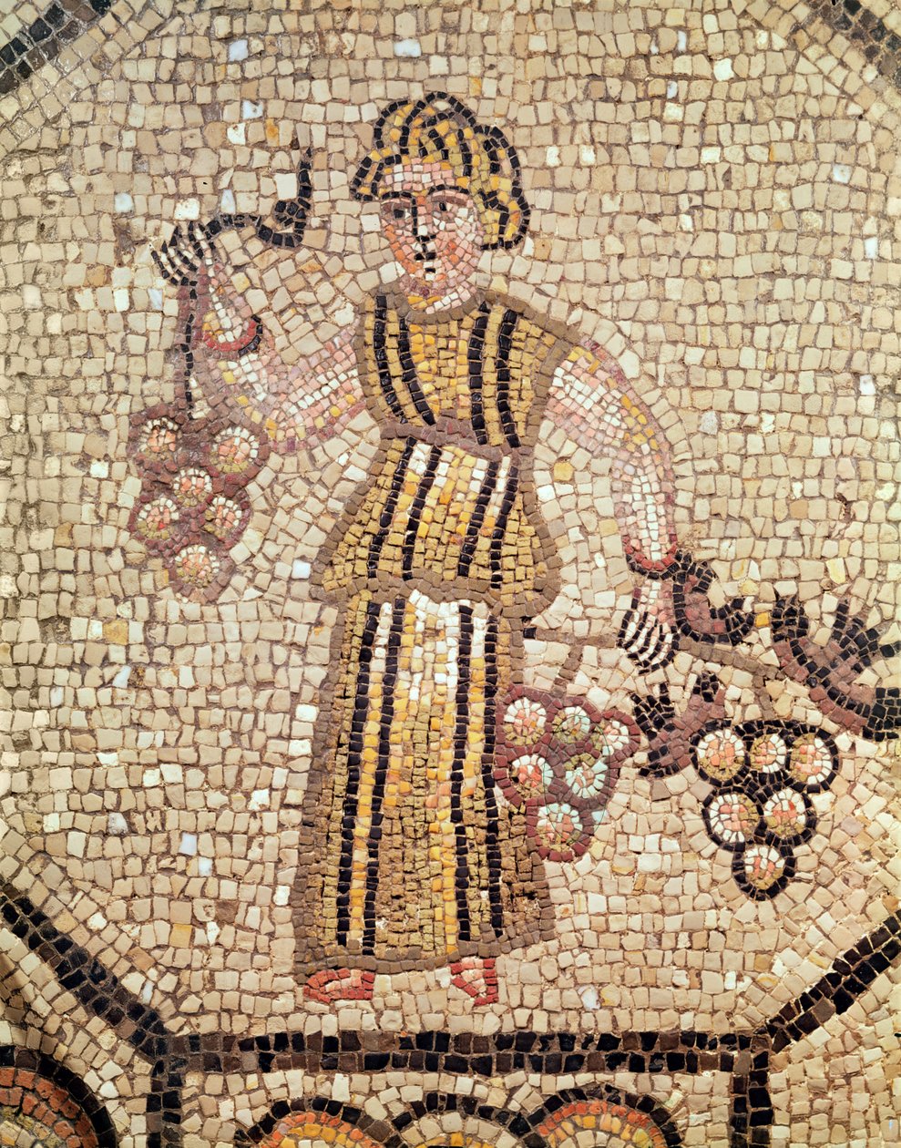 Druesælgeren (mosaik) af Roman