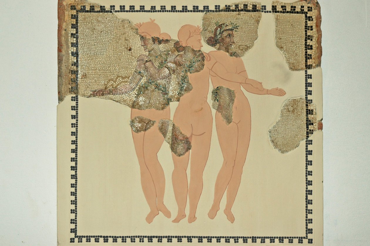De tre nåder (mosaik) af Roman