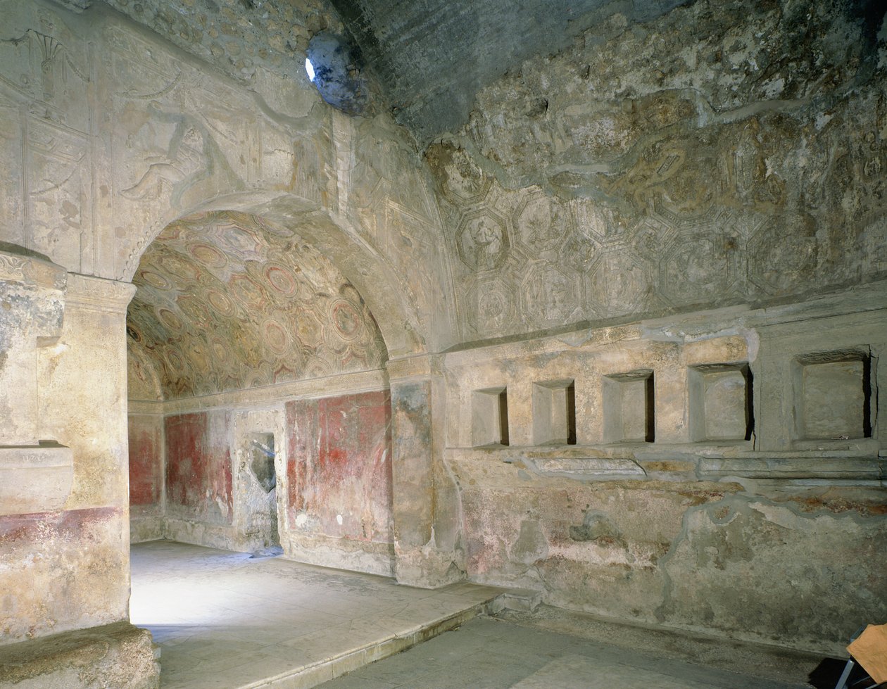 De termiske bade i Stabiae af Roman