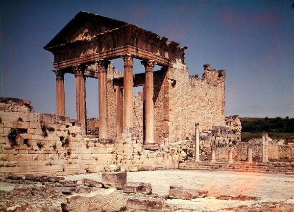 Udsigt over Capitolium, 166-167 e.Kr af Roman