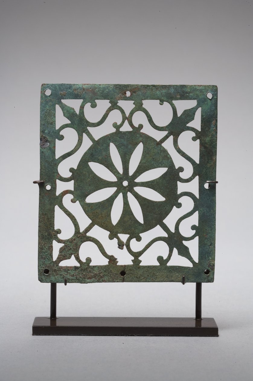 Gennembrudt plakette (bronze) af Roman Imperial Period
