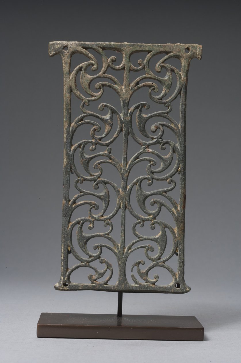 Romansk-keltisk gennembrudt plakette (bronze) af Roman Imperial Period