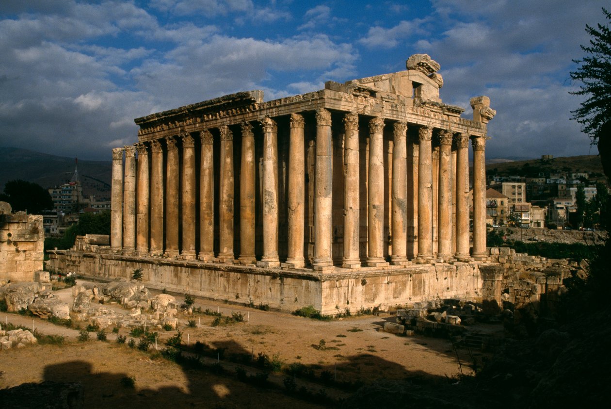 Bacchus tempel, 2. århundrede e.Kr af Roman Imperial Period
