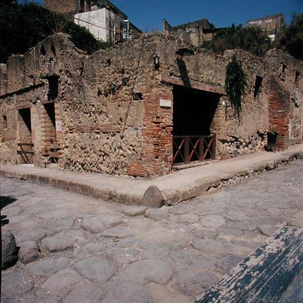 Decumanus hjørne af Roman Roman