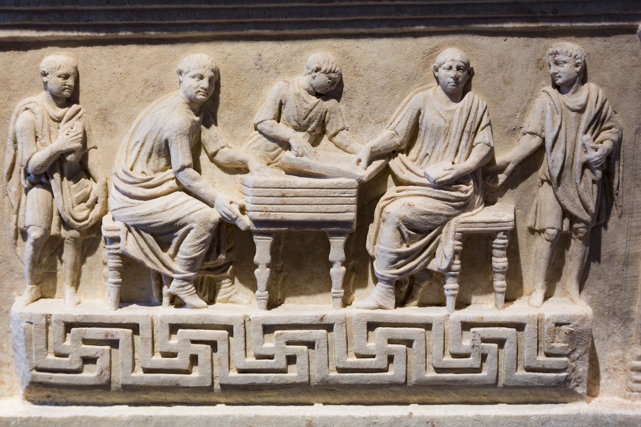 De skriftlærdes alter (marmor) af Roman