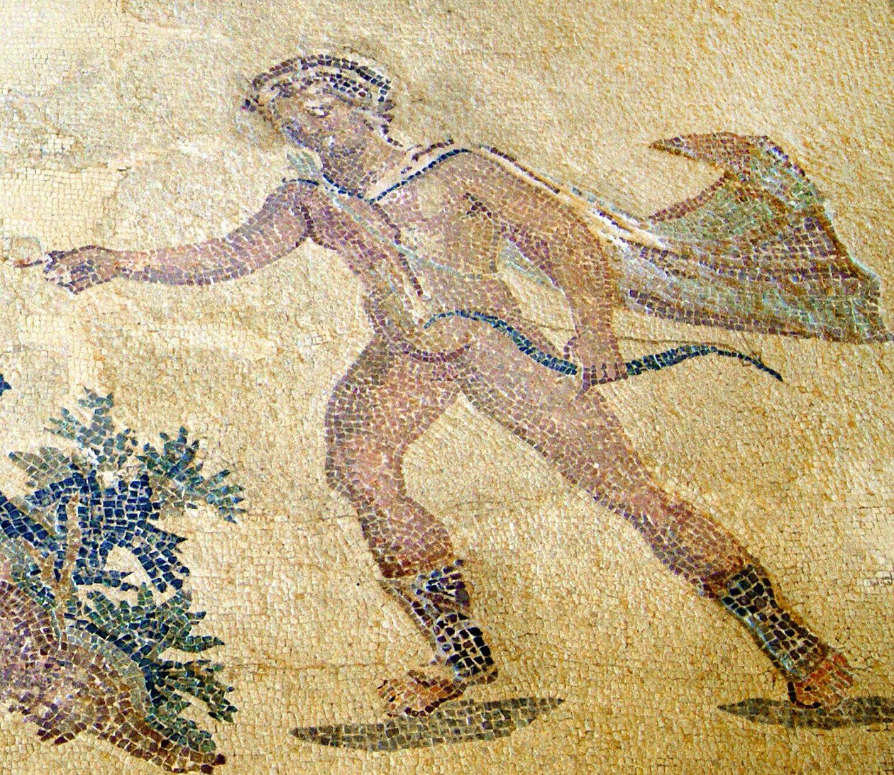 Apollo og Daphne, detalje af Apollo, Dionysos