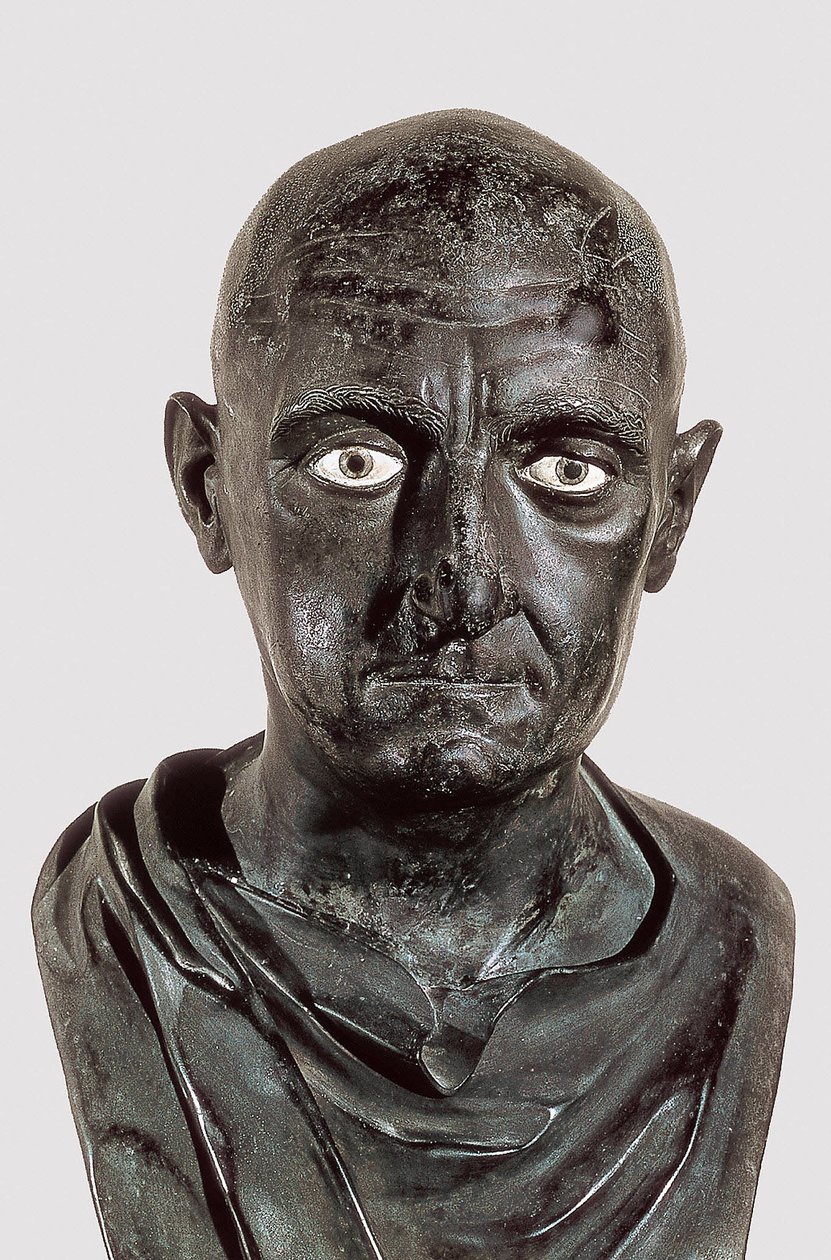 Buste af Publius Cornelius Scipio Africanus af Roman