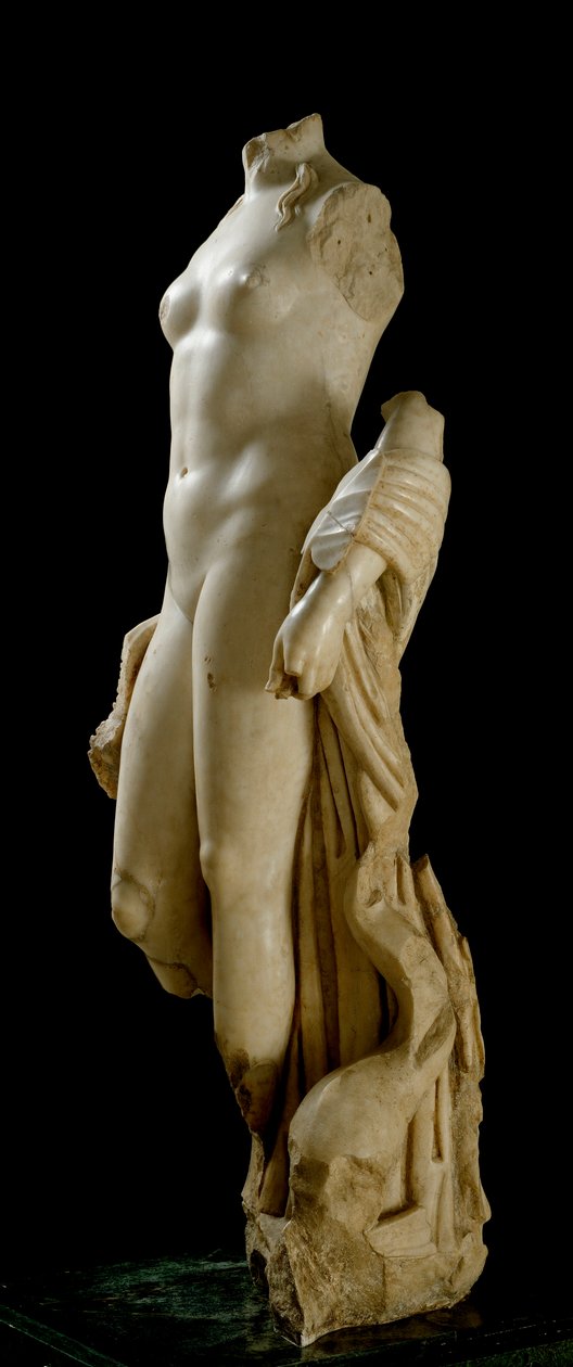 Diana, 2. århundrede (Marmorskulptur) af Roman
