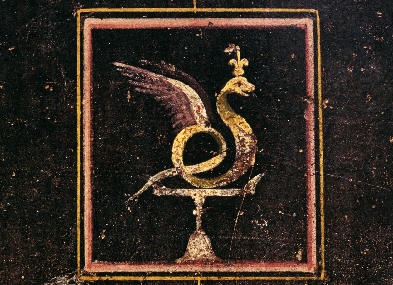 Fresker fra Villa Dei Misteri af Roman