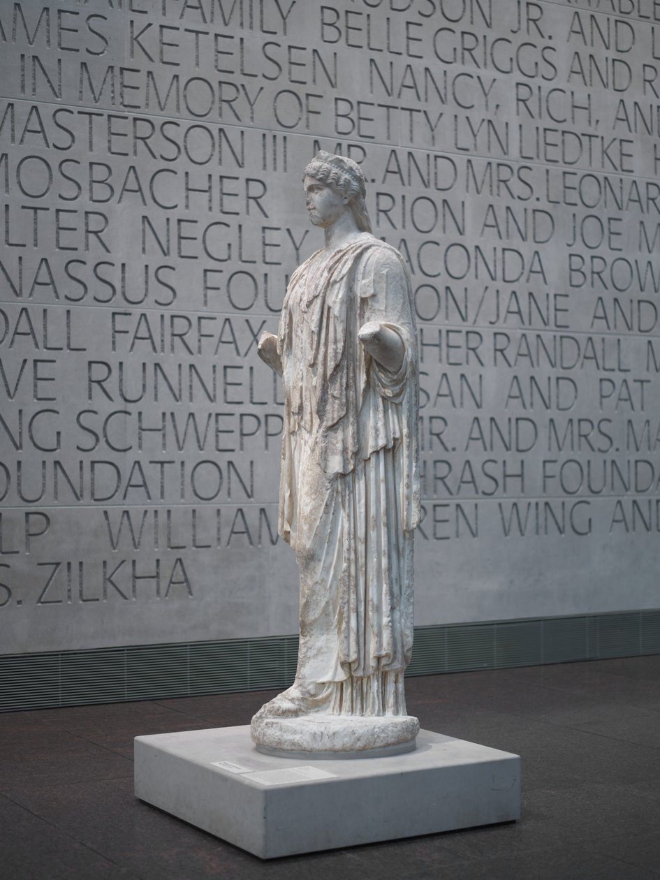 Goddess, AD 1-100 (marmor) af Roman