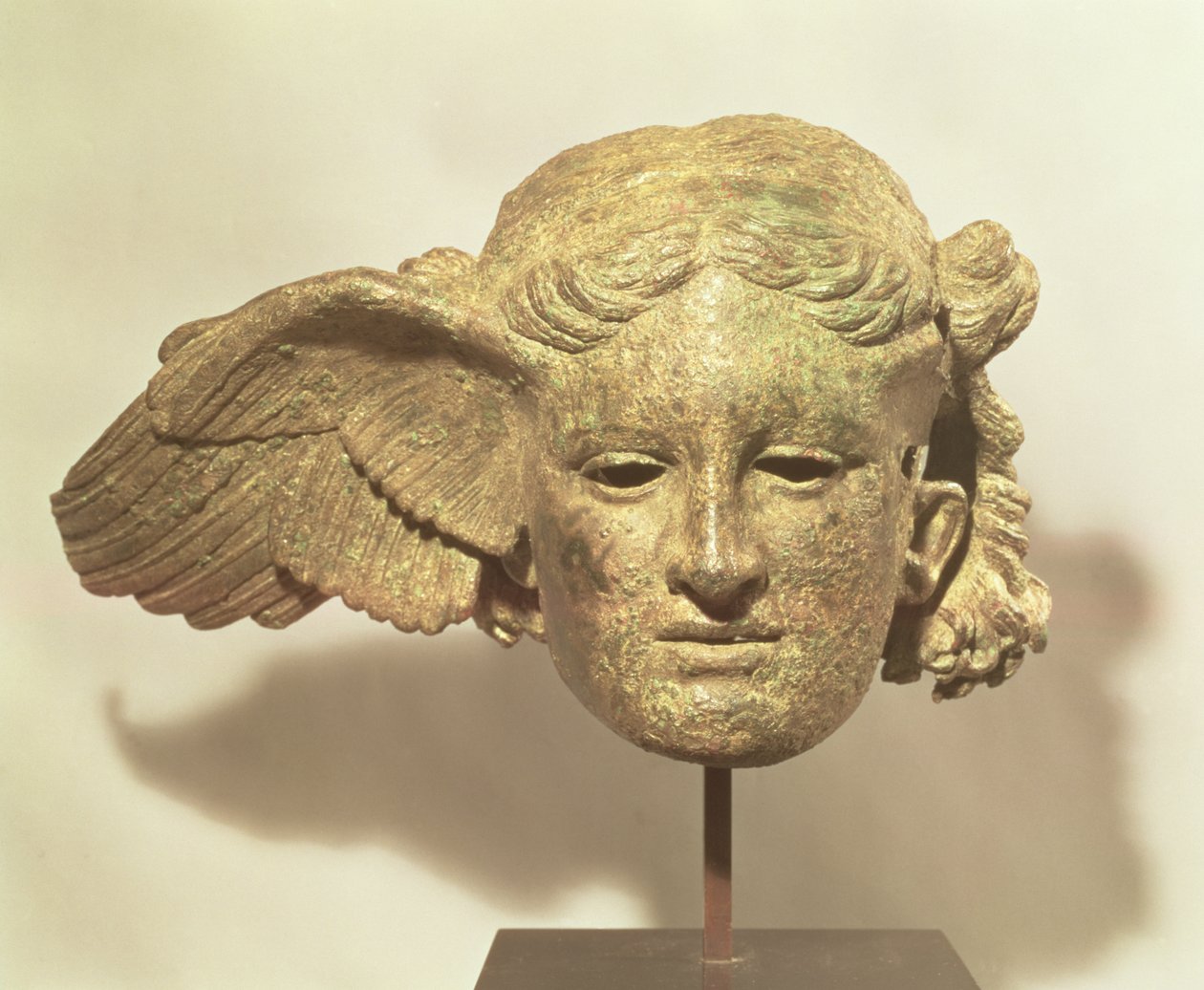 Head of Hypnos, eller Sleep, 1.-2. århundrede e.Kr. kopi af en hellenistisk original, fundet i Civitella d