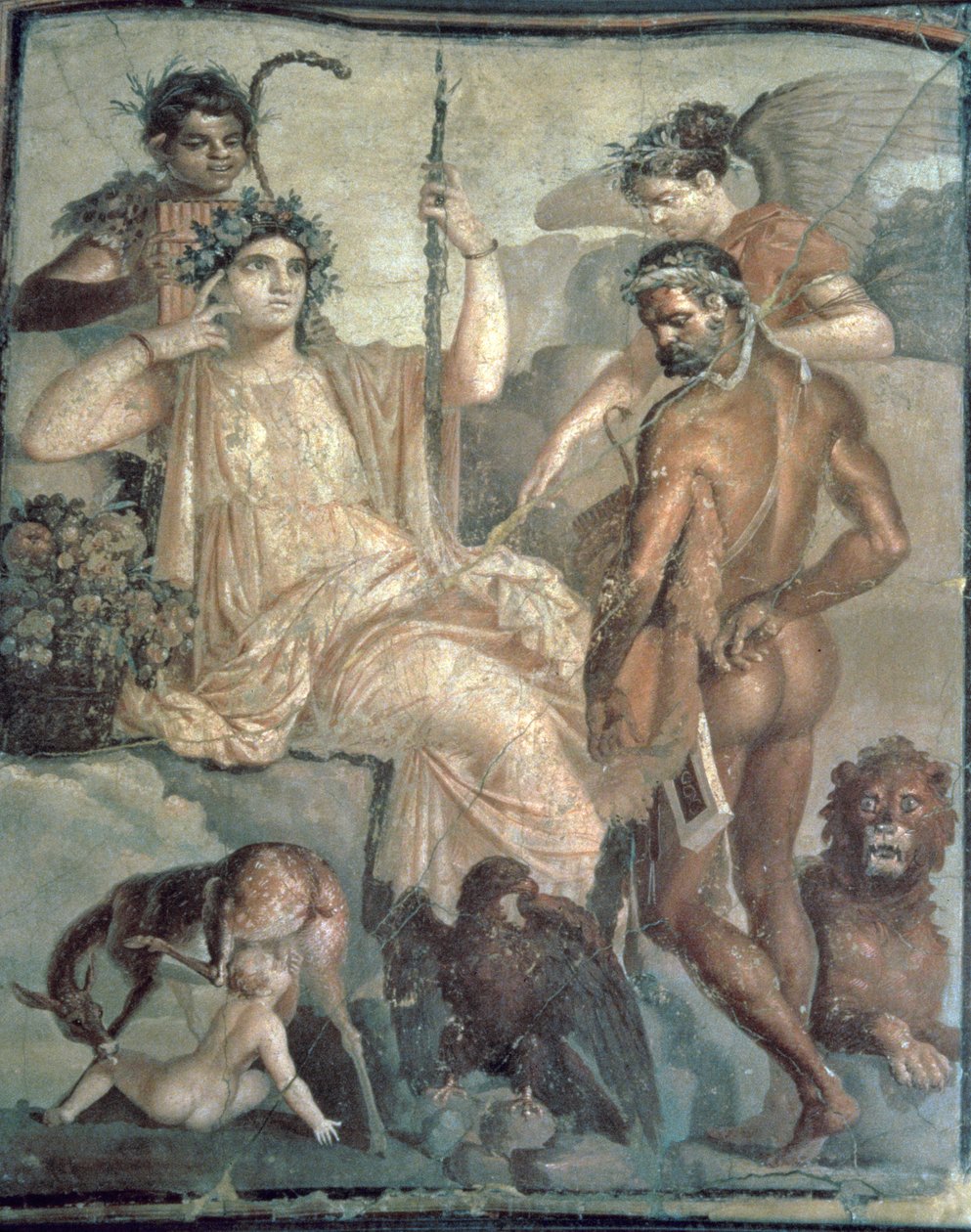 Hercules opdager Telephus, ca. 70 e.Kr., romersk, fjernet fra 
