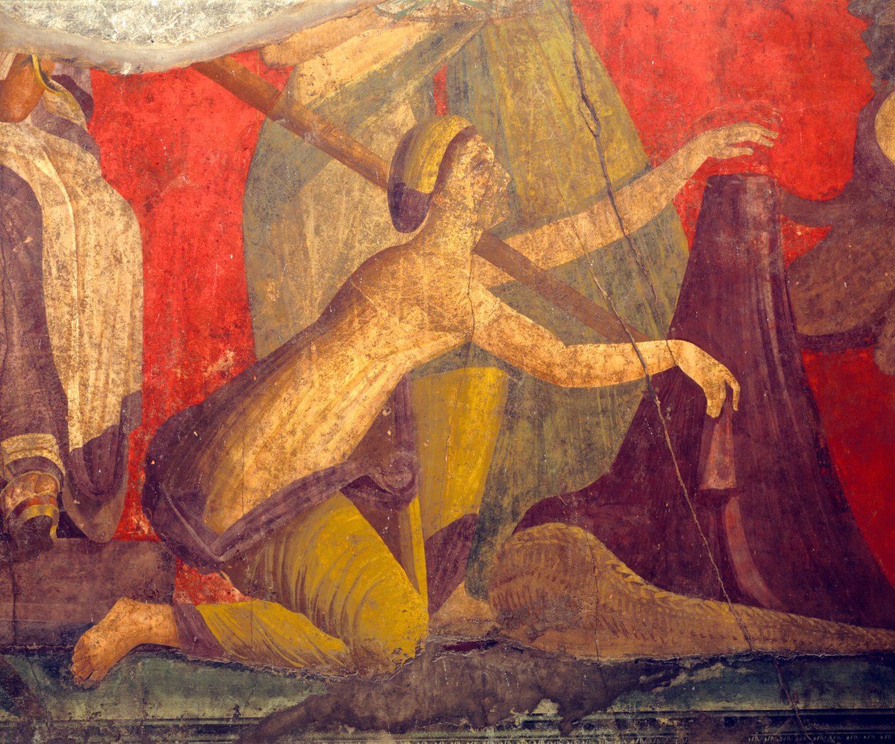 Initiering Rites of the Cult of Dionysus, fresko fra Villa Dei Misteri af Roman