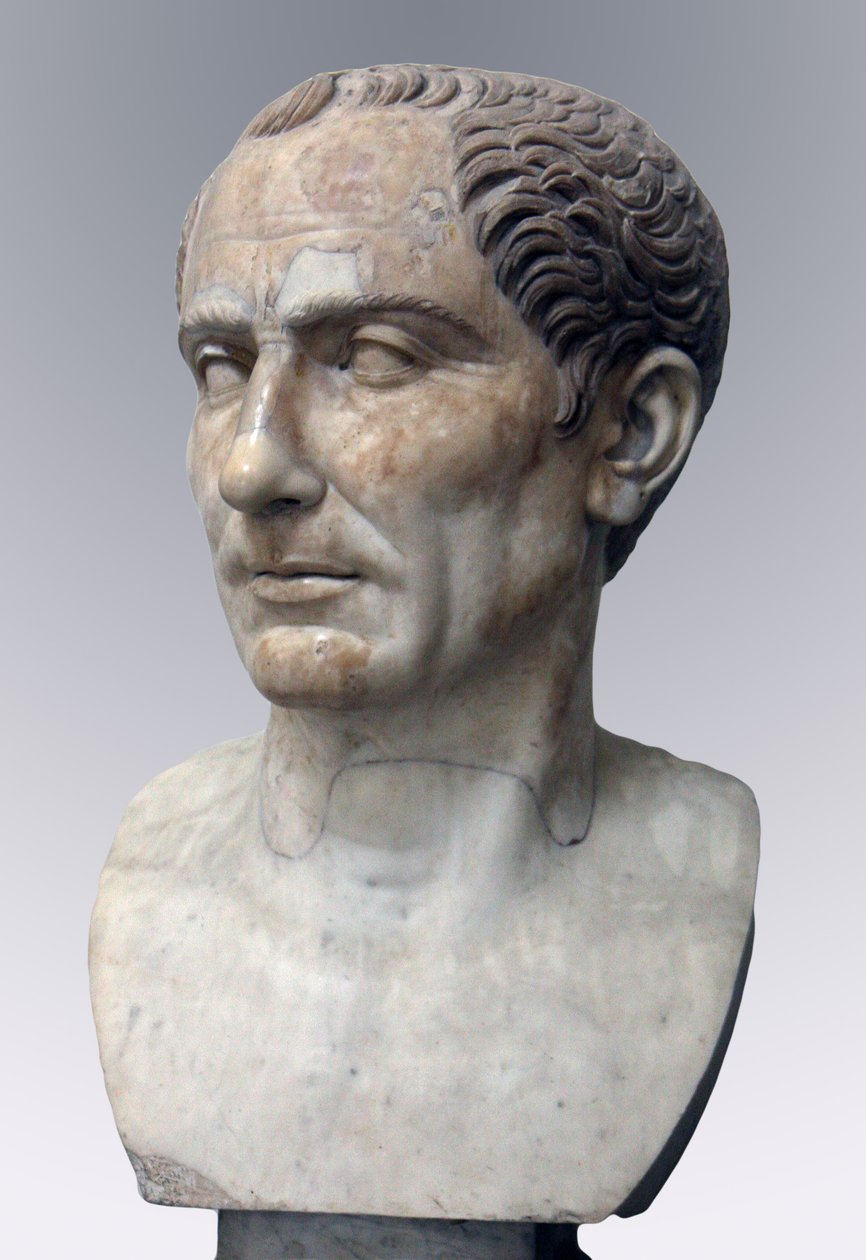 Julius Cæsar (marmor) af Roman