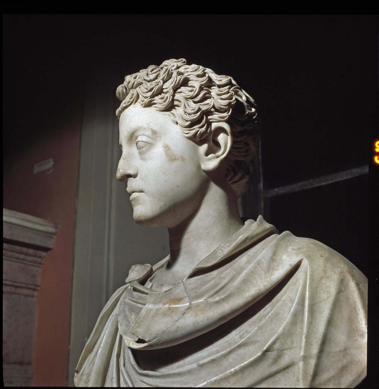 Marmorbuste af kejser Commodus (skulptur, 2. århundrede) af Roman