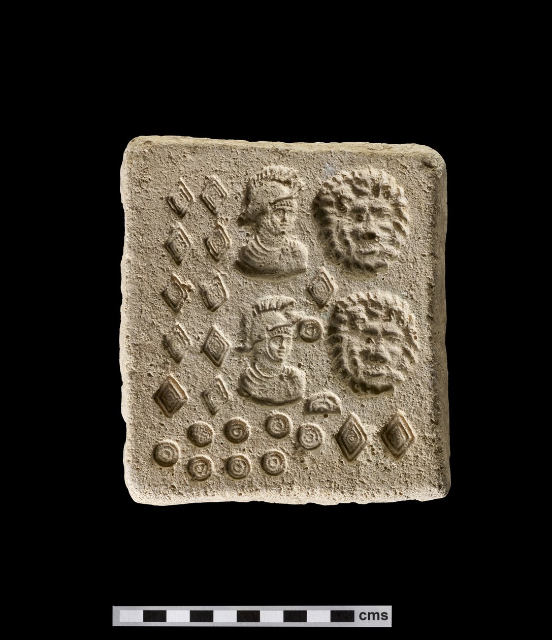 Form til fremstilling af anvendte figurer, Nordafrika (gips) af Roman