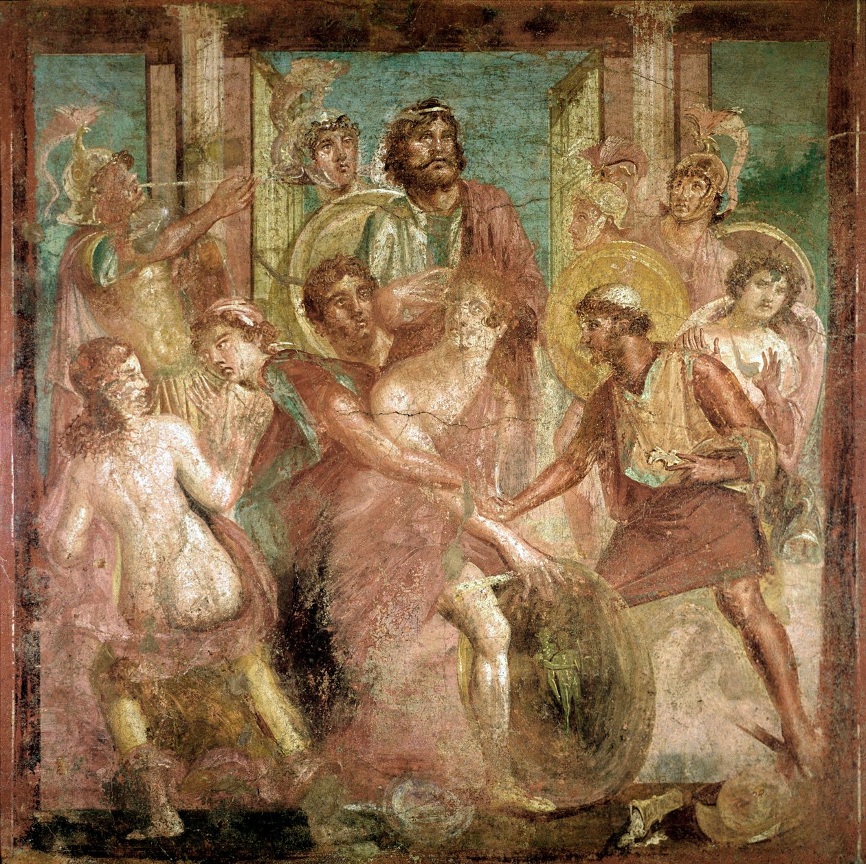 Odysseus finder Achilleus blandt Lycomedes