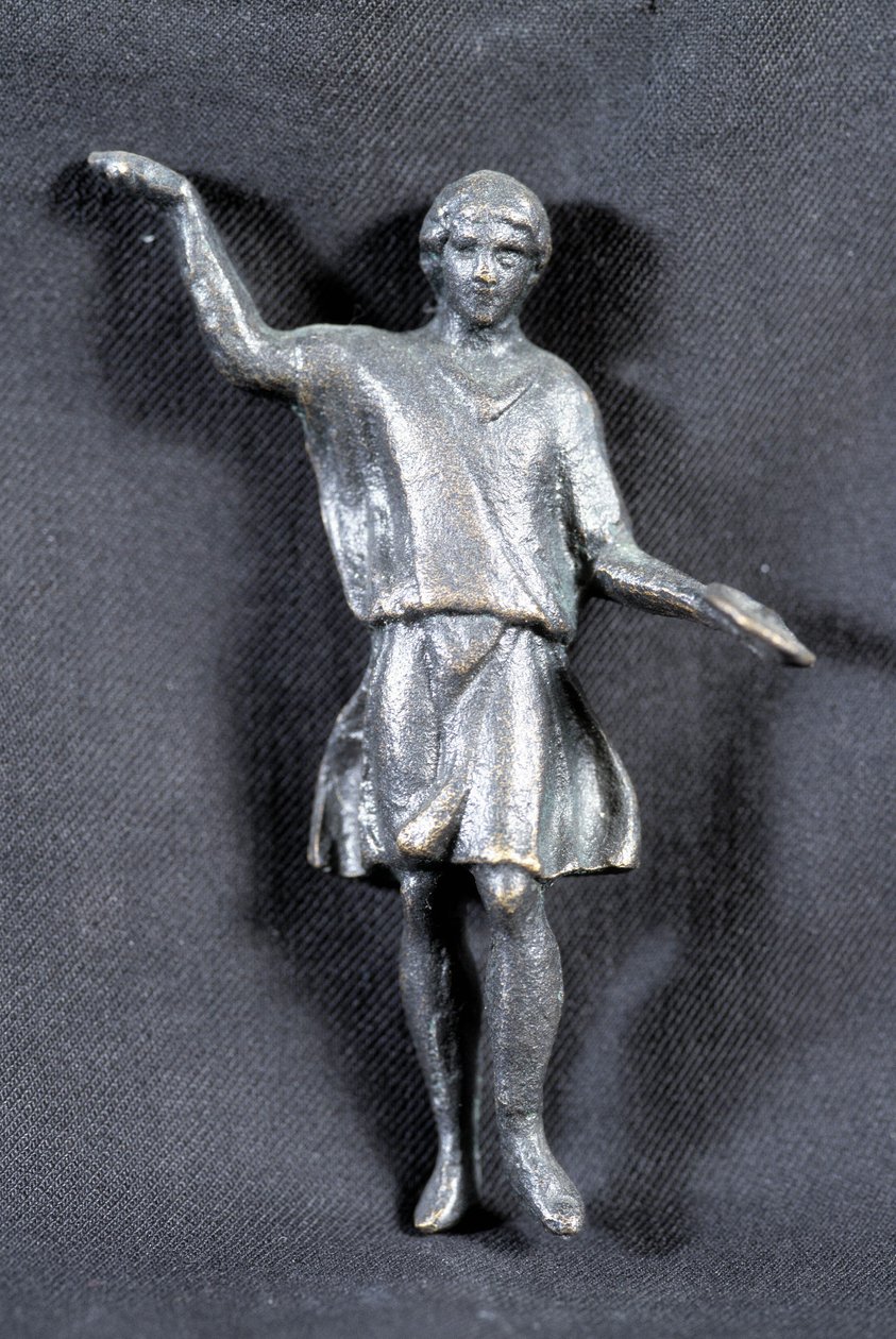 Offrande statuette i bronze, coll. privat, 2. årh. Formentlig af pilgrimmene ved Mars-templet. af Roman