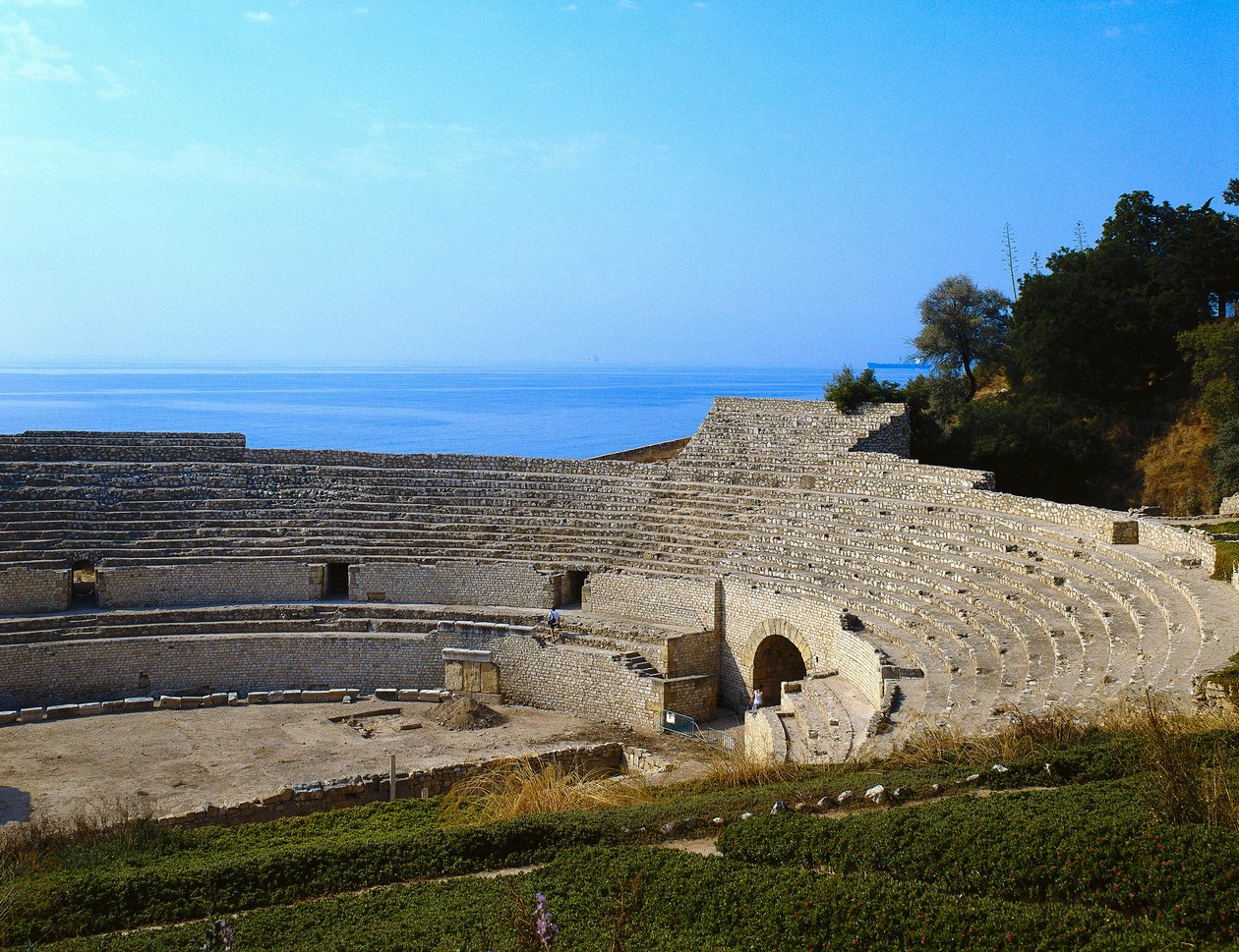 Det romerske amfiteater i Tarragona af Roman