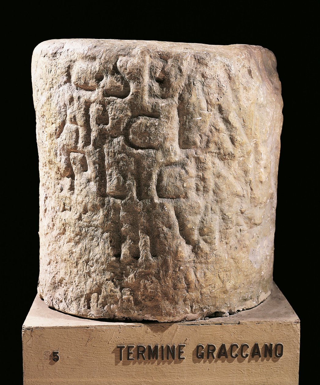 Romersk civilisation, grænsesten som markerede tildelinger tildelt af Gracchis love af Roman