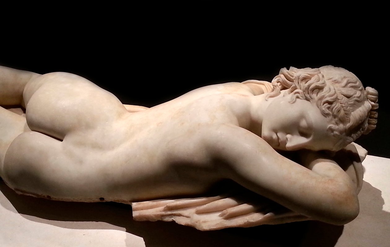 Sovende Hermafrodit: Romersk kunst, 1. århundrede f.Kr. af Roman