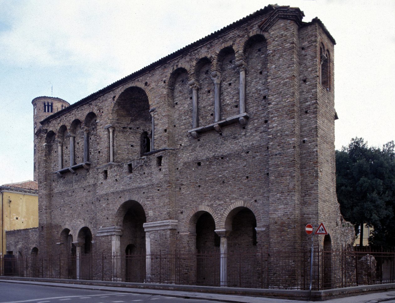 Kejser Theodorik den Stores palads (455 - 526) i Ravenna. af Roman