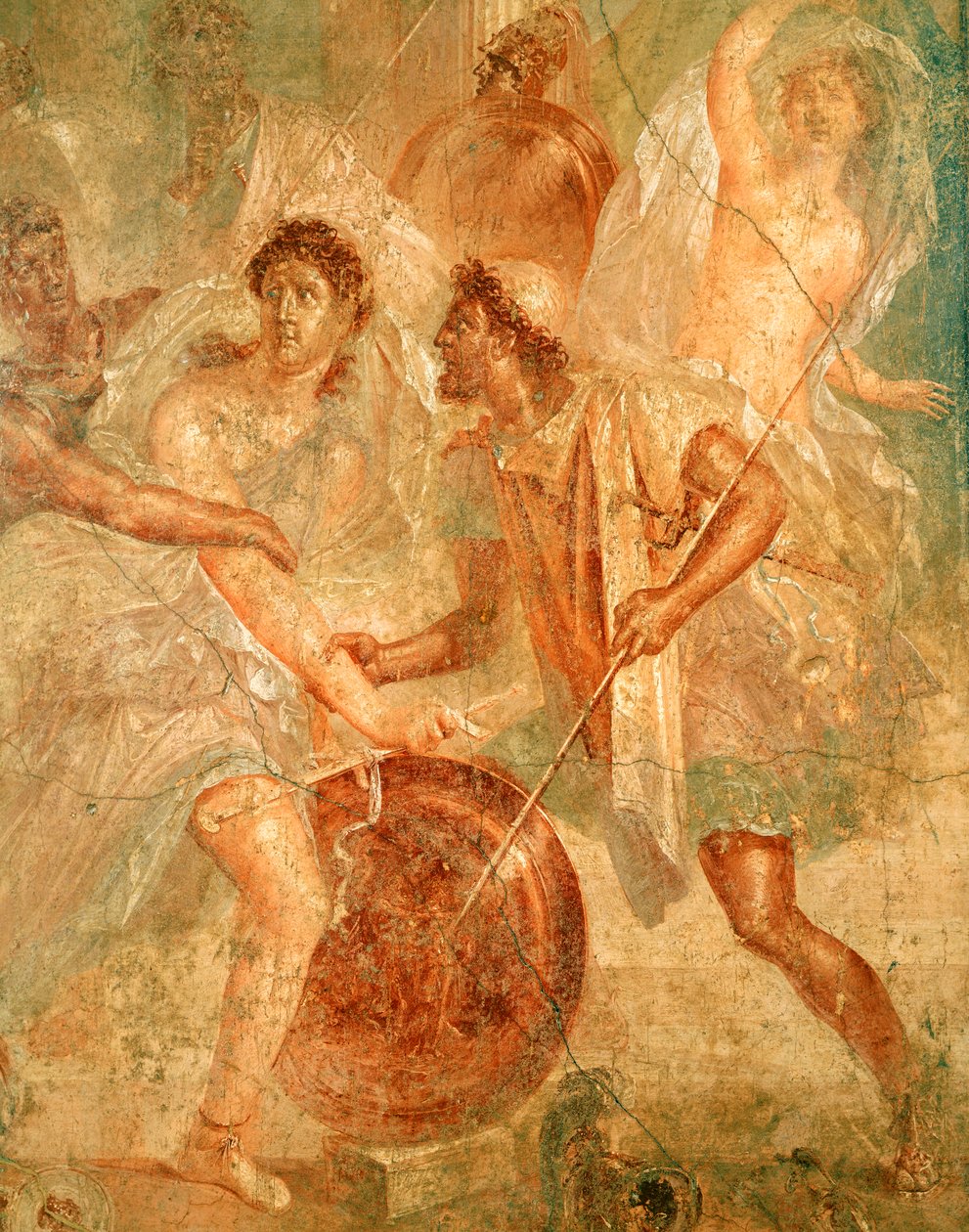 Ulysses og Diomedes genkender Achilleus forklædt som den kvindelige Pyrrha blandt Lycomedes