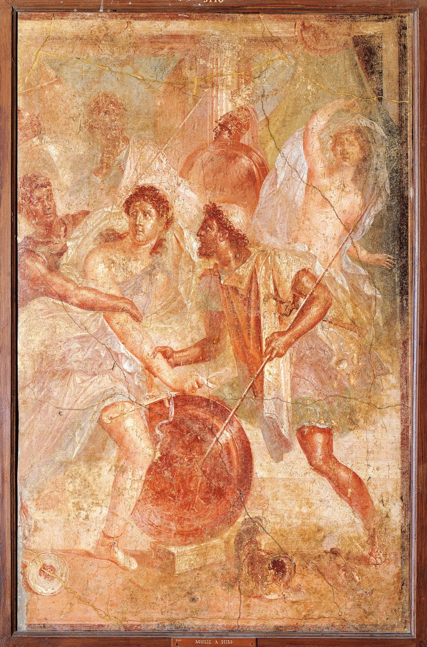 Ulysses og Diomedes genkender Achilleus forklædt som den kvindelige Pyrrha blandt Lycomedes