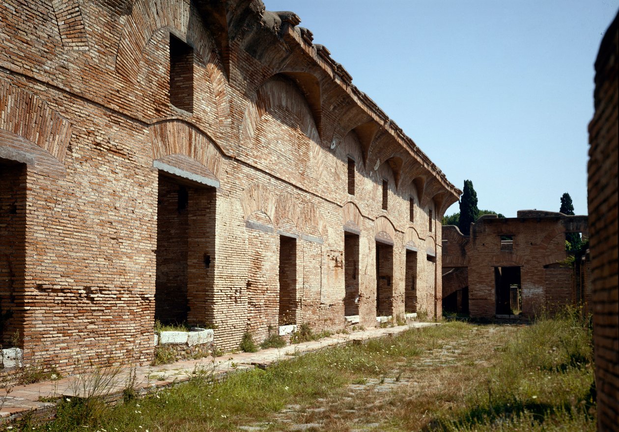 Udsigt over altanernes vej (fotografi) af Roman