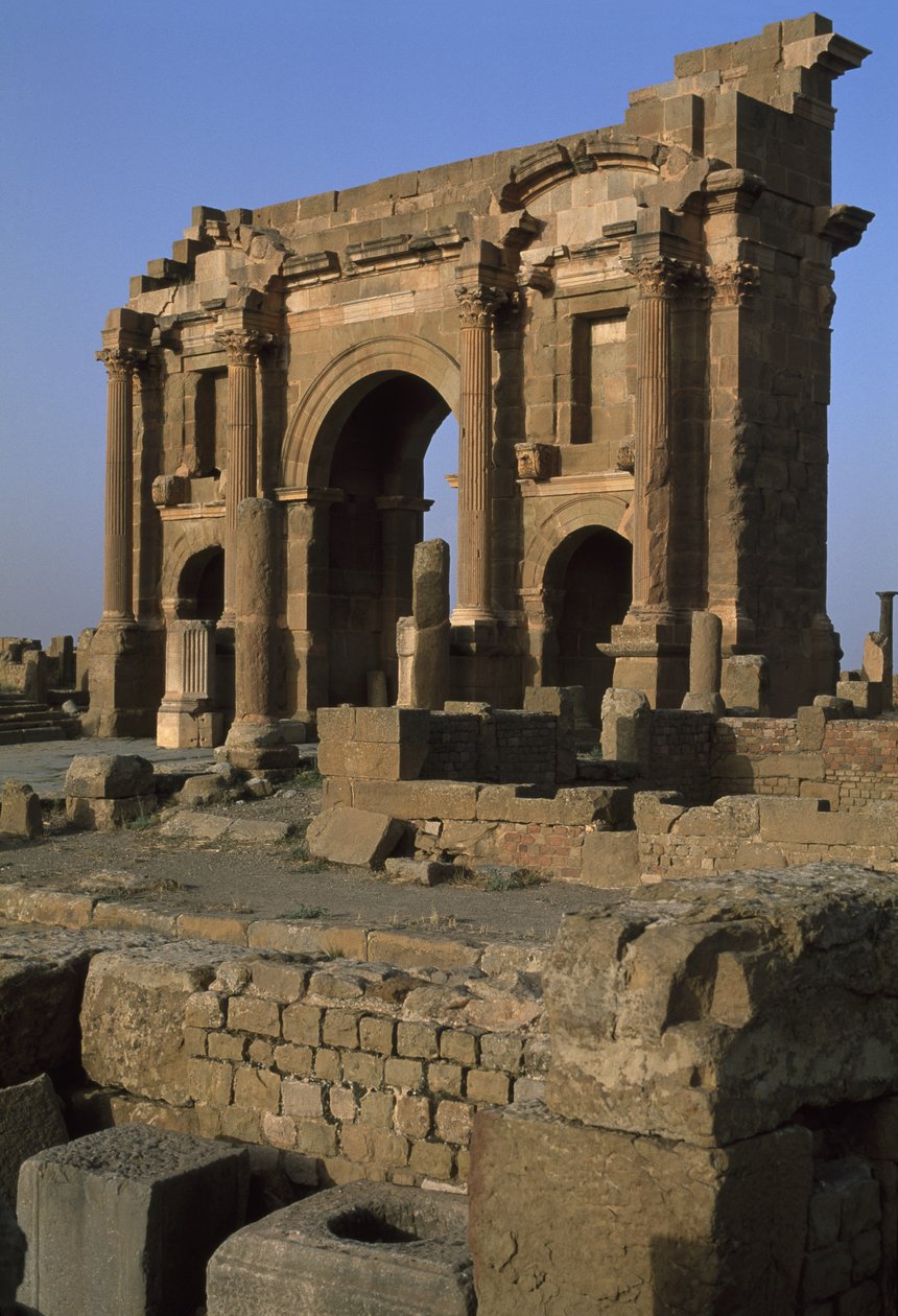 Trajans bue (52-117 e.Kr.), ca. 100 e.Kr., højkejsertid (27 f.Kr.-395 e.Kr.) af Roman Imperial Period