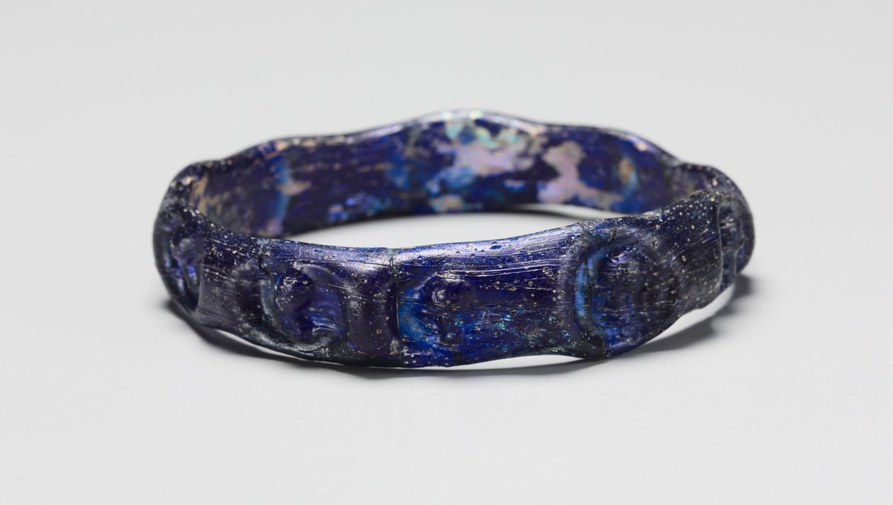 Armbånd, syrisk, 350-500 (glas) af Roman Imperial Period