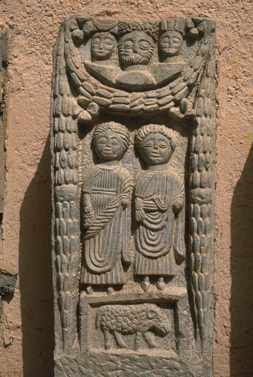 Stela, højkejsertid (27 f.Kr.-395 e.Kr.) af Roman Imperial Period