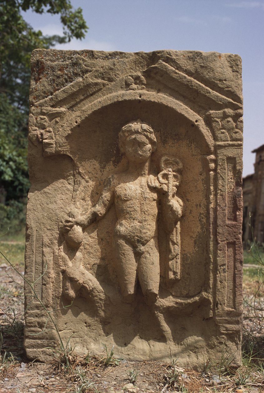 Stela med kviksølv, den høje kejsertid (27 f.Kr. - 395 e.Kr.) af Roman Imperial Period