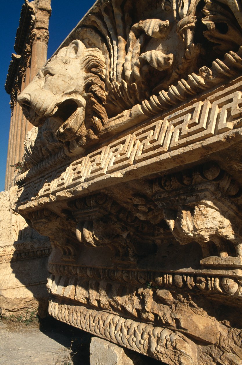 Jupitertemplet, hovedgavlen, den høje kejserperiode (27 f.Kr. - 395 e.Kr.) af Roman Imperial Period