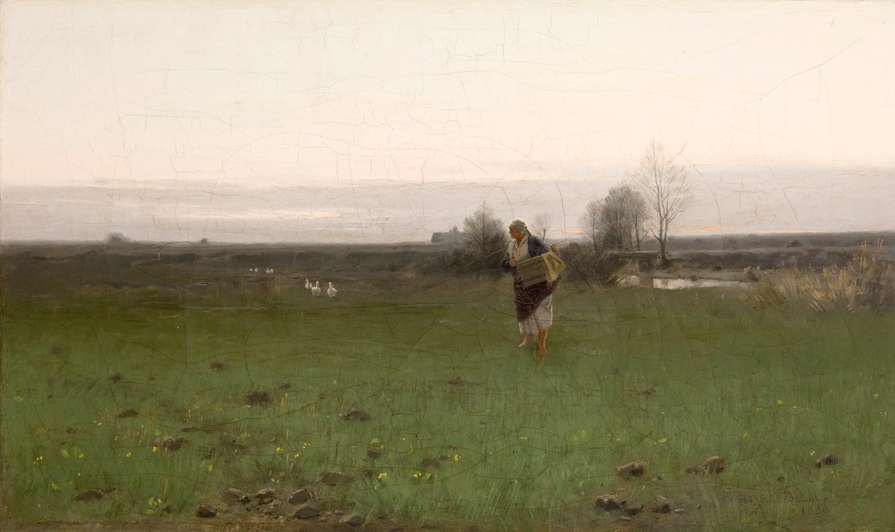 Landskab i nærheden af Krakow af Roman Kochanowski