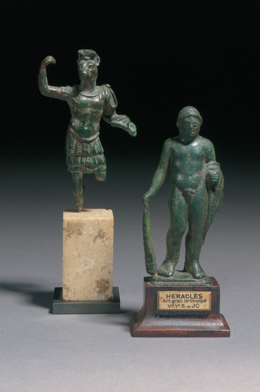 Figur af Psychopomp Hermanubis, ca. 2. århundrede e.Kr af Roman Period Egyptian