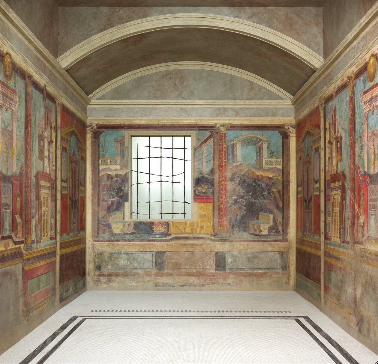 Cubiculum fra en villa ved Boscoreale, ca. 50-40 f.Kr af Roman Republican Period