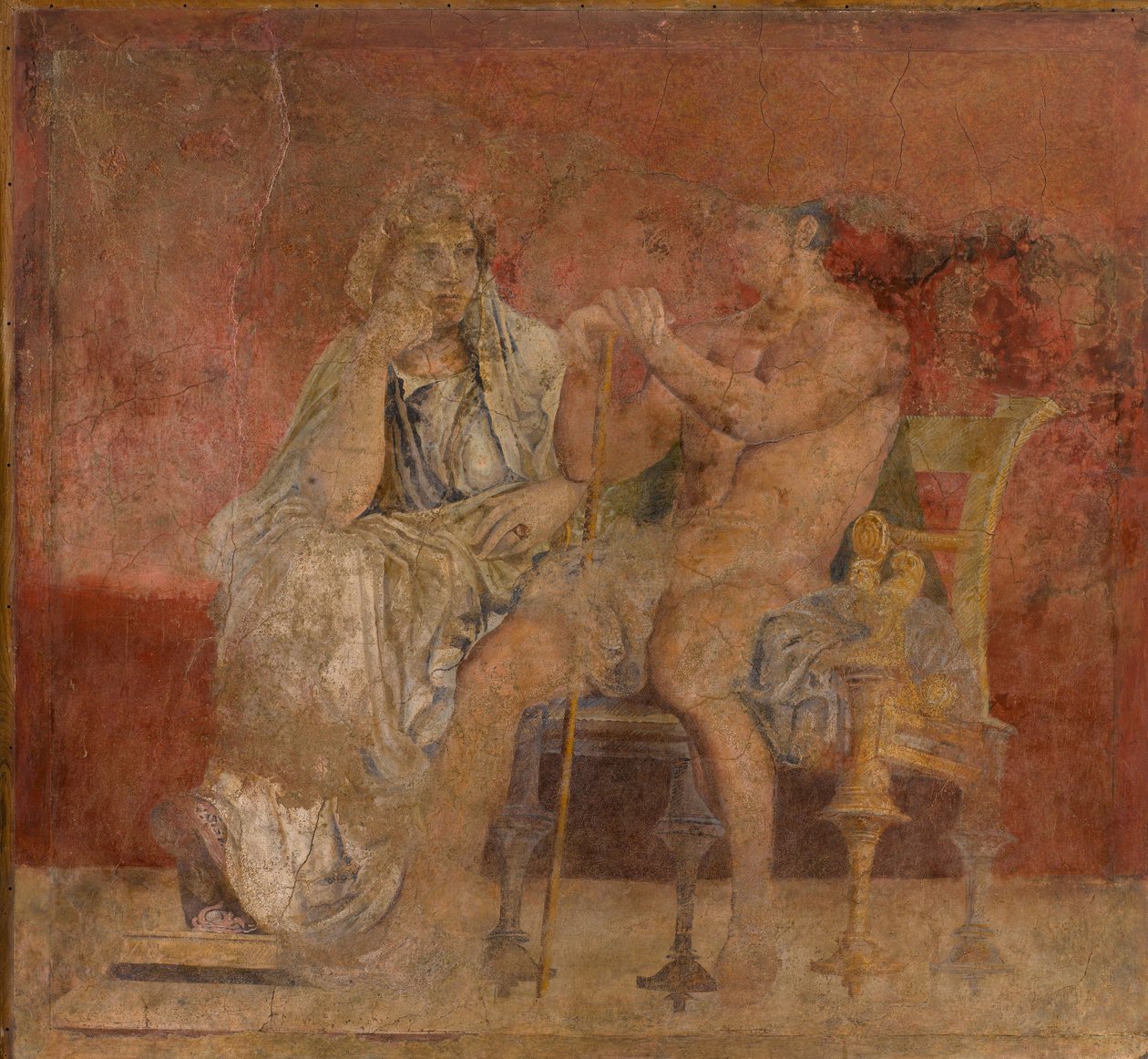 Siddende par, ca. 50–40 f.Kr. af Roman Republican Period