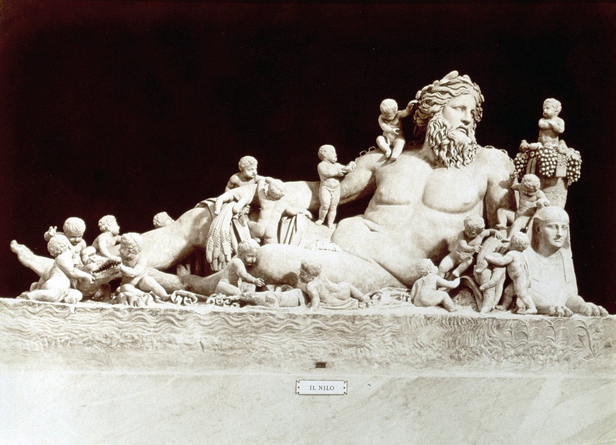 Allegori over Nilen (marmor) (for detaljer se 264716) af Roman Roman