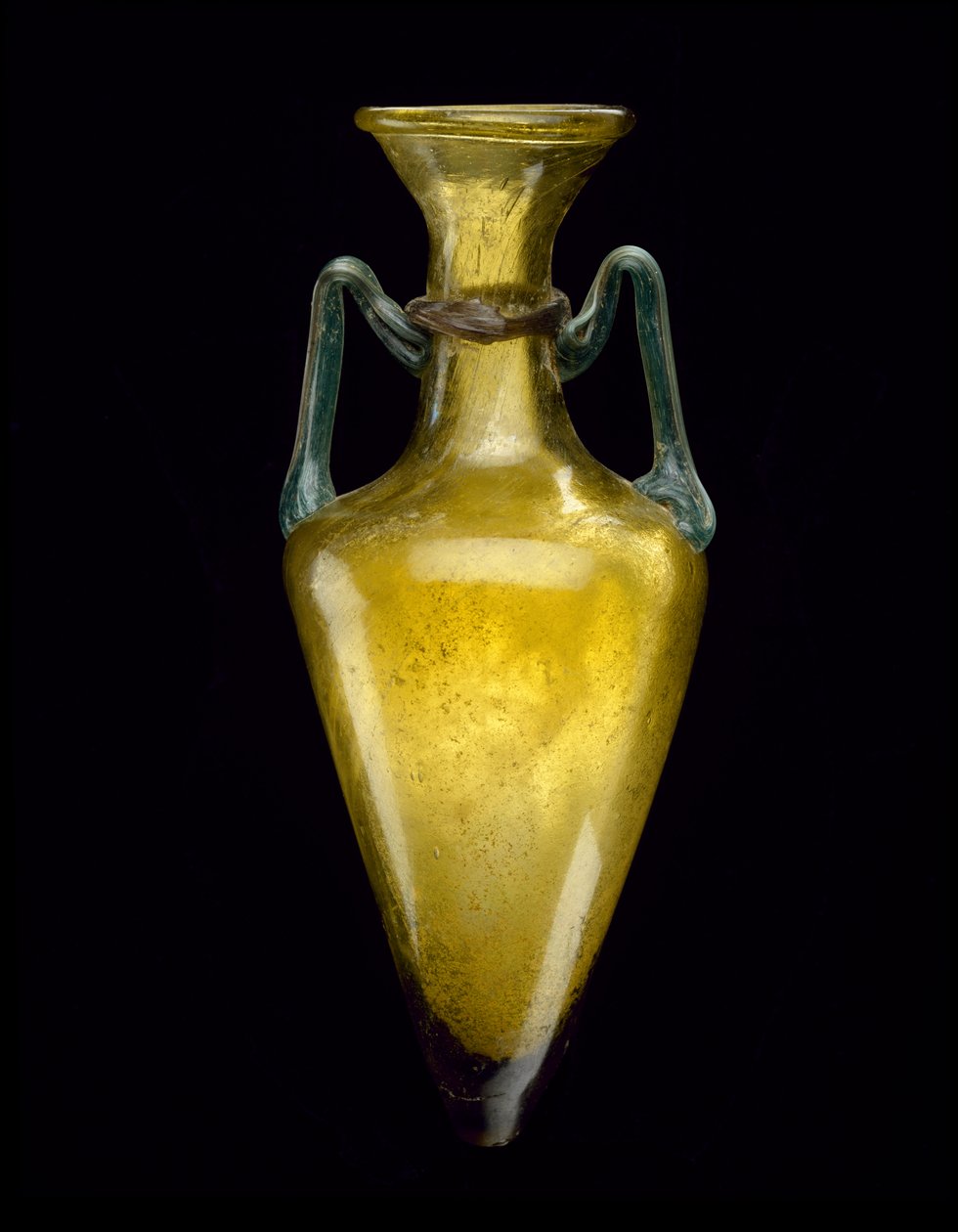 Amphoriskos, 300-500 (blæst glas) af Roman Roman